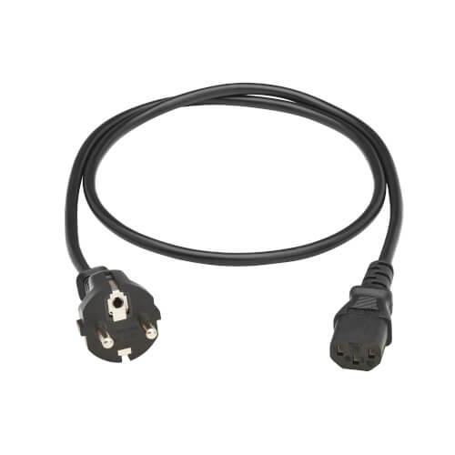 Eaton P054-01M-EU power cable Black 1 m CEE7/7 IEC C13