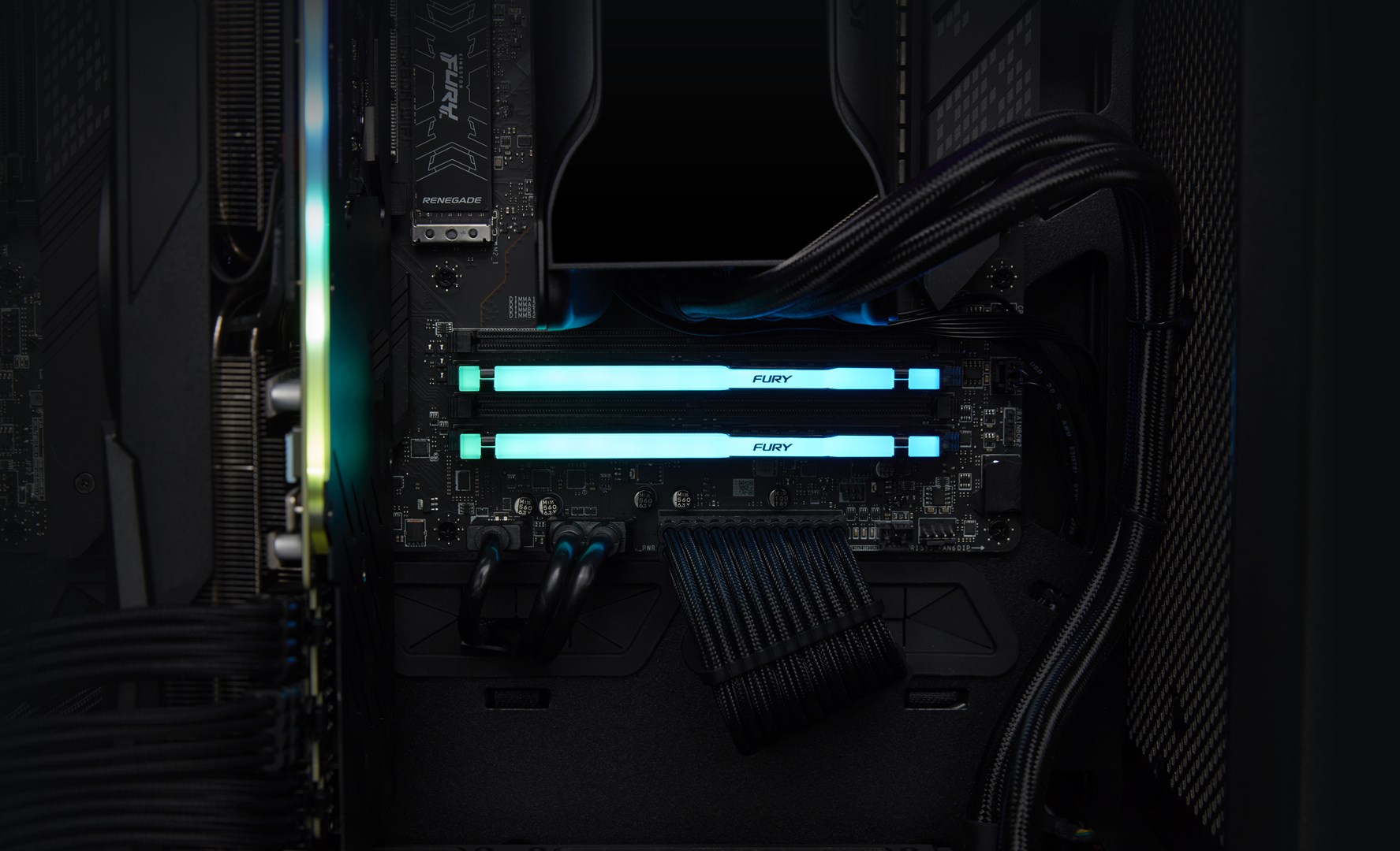 Kingston Technology FURY Beast 64GB 5600MT/s DDR5 CL36 DIMM (Kit of 2) RGB EXPO