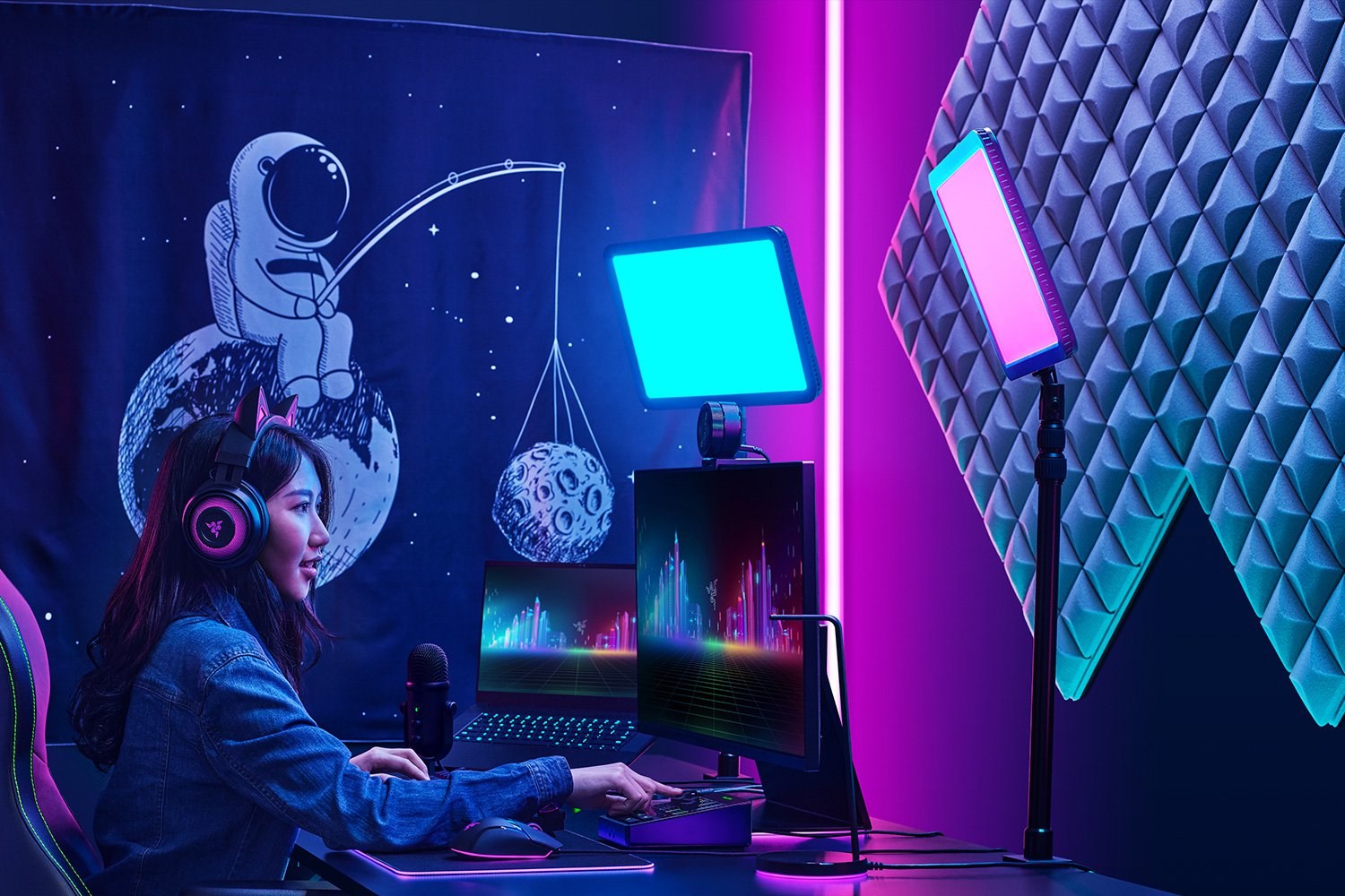Razer Key Light Chroma lighting panel
