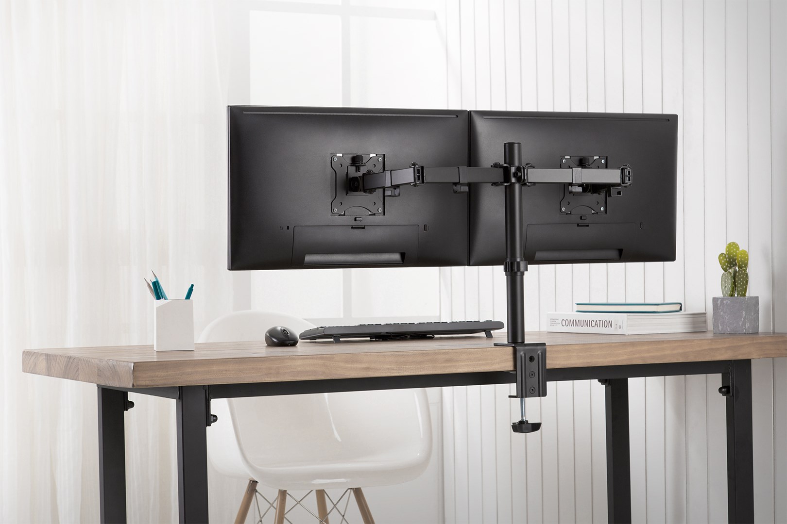 Digitus Universal Dual Monitor Clamp Mount