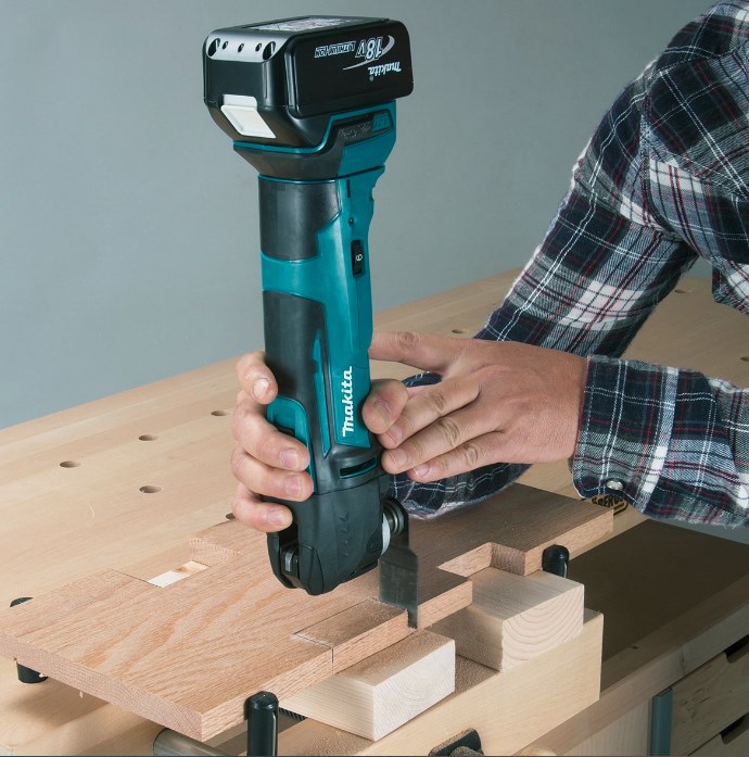 Makita DTM51Z oscillating multi-tool Black  Blue 20000 OPM
