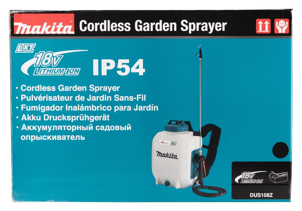 Makita DUS108Z garden sprayer Backpack garden sprayer 10 L