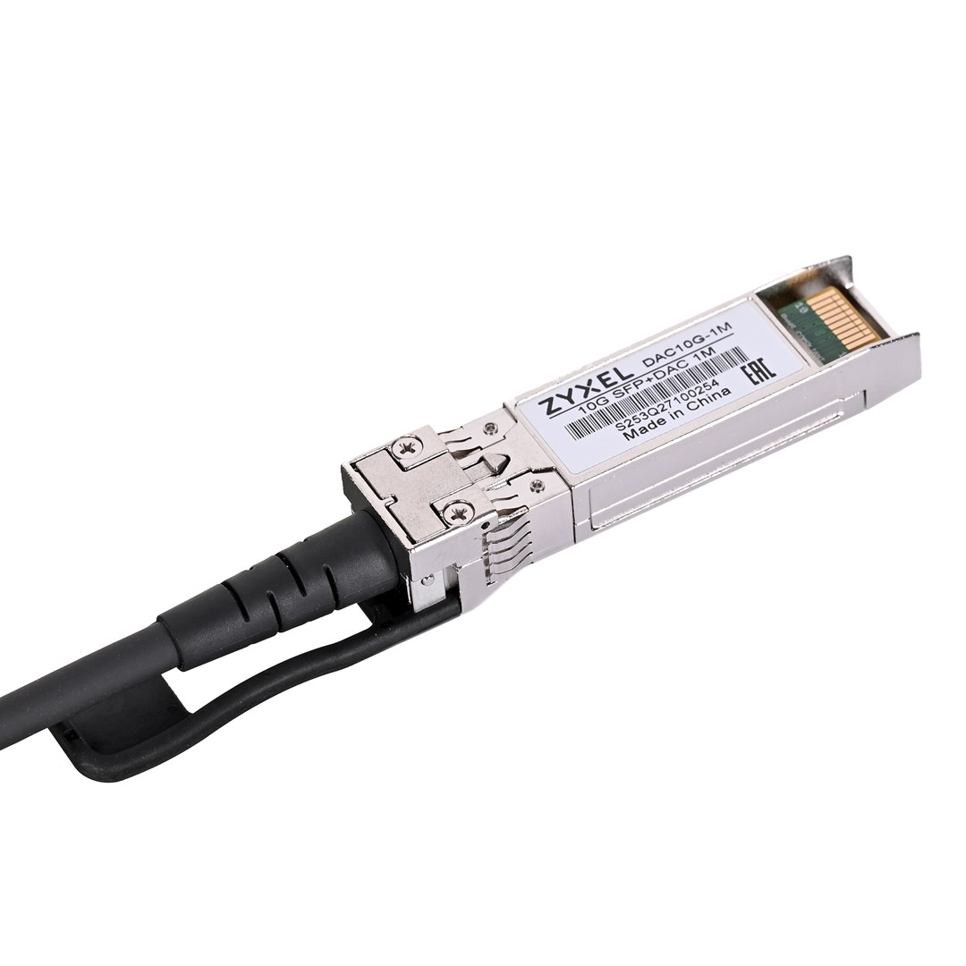 Zyxel DAC10G-1M-ZZ0103F InfiniBand/fibre optic cable SFP+ Black