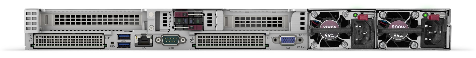 HPE ProLiant DL360 Gen11 4510 2.4GHz 12c 1P 2x32GB-R 8SFF MR408i-o 2x960GB SSD 2x1000W PS EU Server