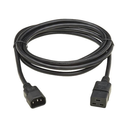 Eaton P047-02M-EU power cable Black 2 m IEC C14 IEC C19