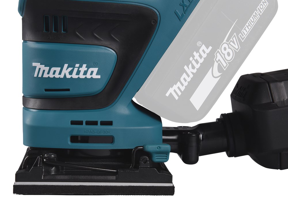 Makita DBO480Z portable sander Random orbital sander 14000 OPM Black  Blue 210 W