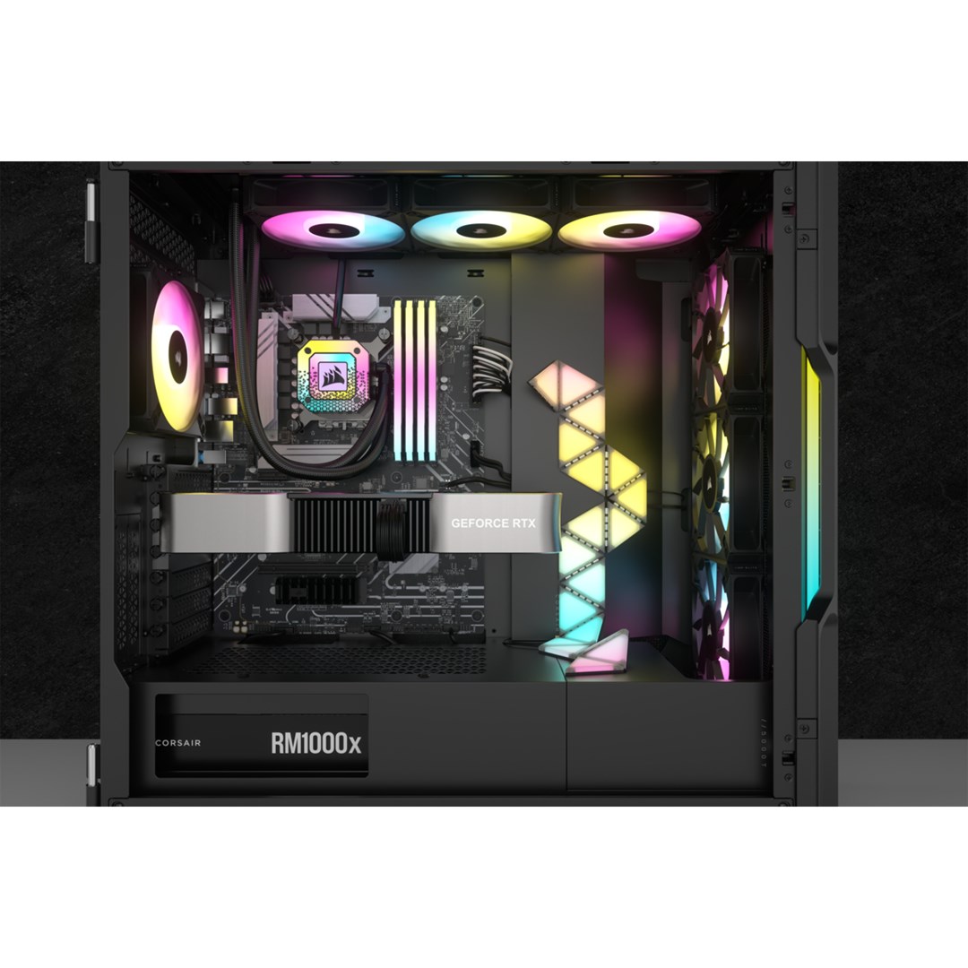 Corsair iCUE H150i ELITE CAPELLIX XT Processor All-in-one liquid cooler 12 cm Black 1 pc(s)