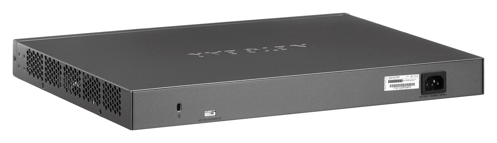 NETGEAR GS752TPP Managed L2/L3/L4 Gigabit Ethernet (10/100/1000) Power over Ethernet (PoE) Grey