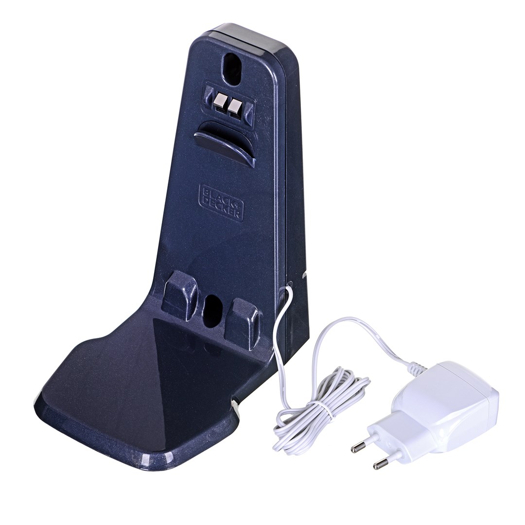 Black & Decker BHHV520BF handheld vacuum Black Blue Silver Bagless