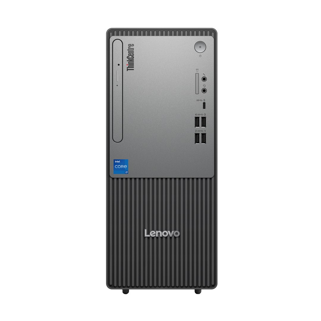Lenovo ThinkCentre neo 50t Gen 5 Intel® Core™ i3 i3-14100 8 GB DDR5-SDRAM 256 GB SSD Windows 11 Pro Tower PC Black