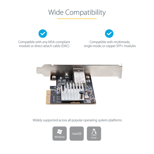 PEX10GSFP - Cables & Adaptors by StarTech.com