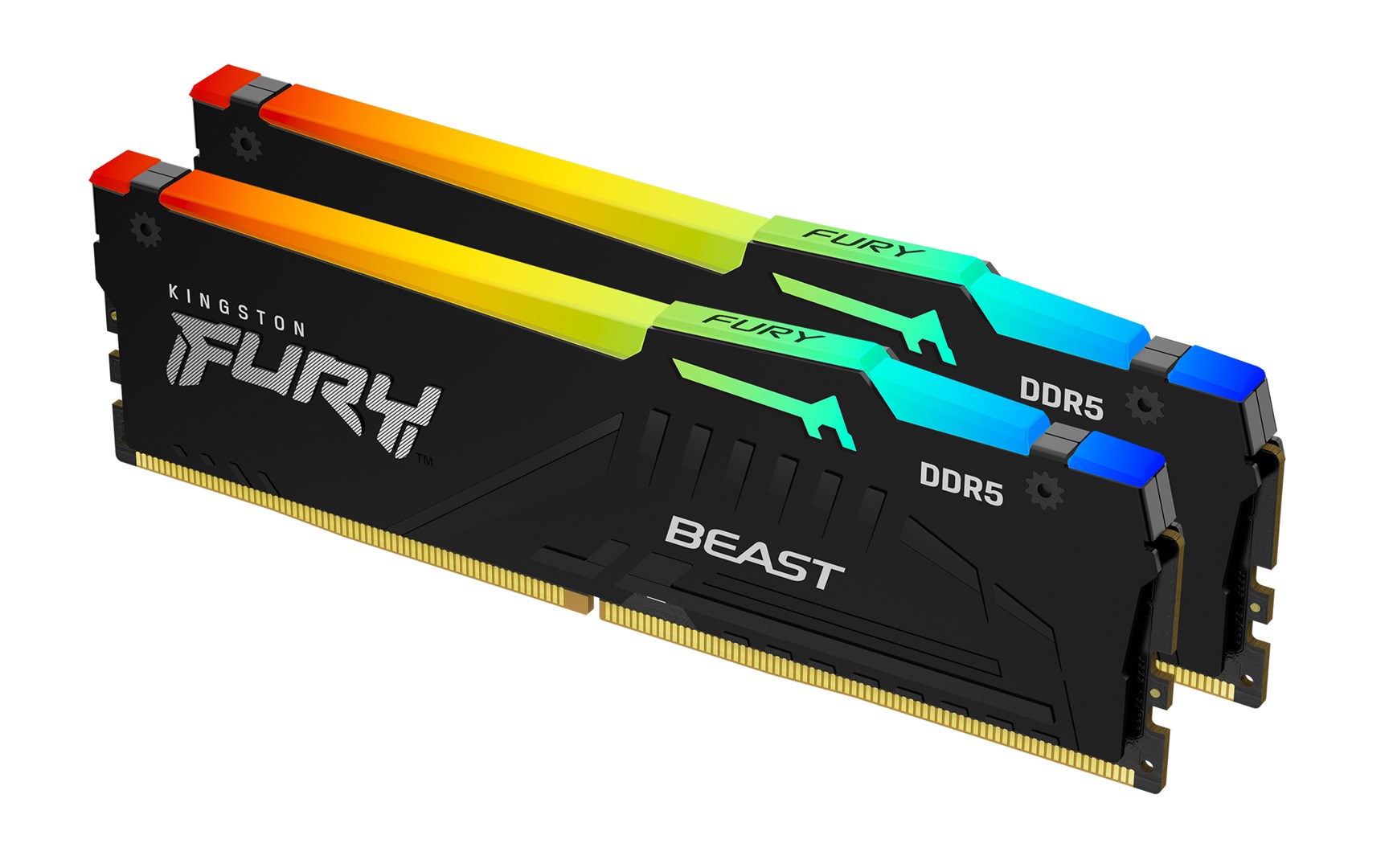 Kingston Technology FURY Beast 32GB 6000MT/s DDR5 CL30 DIMM (Kit of 2) RGB EXPO