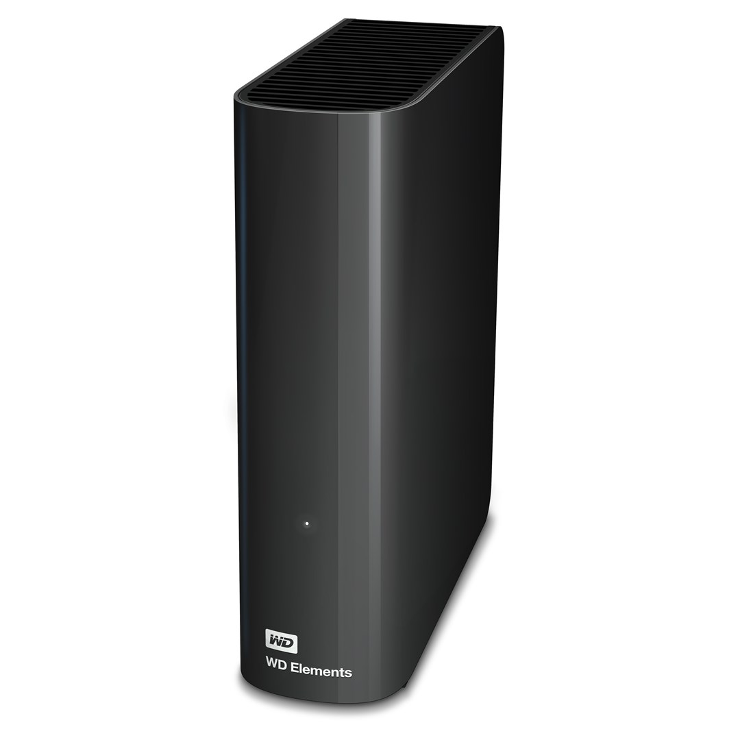 Western Digital WD Elements Desktop external hard drive 4 TB Micro-USB B 3.2 Gen 1 (3.1 Gen 1) Black
