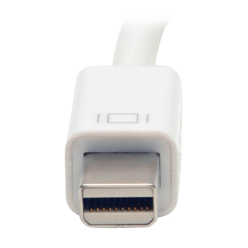 Tripp Lite P137-06N-VGA Keyspan Mini DisplayPort to Active VGA Adapter, Video Converter (M/F), White, 6-in. (15.24 cm)