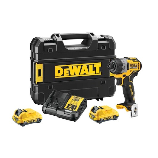 DEWALT. WKRĘTARKA 12V 1/4  DCF601D2 8Nm 2x2 0Ah