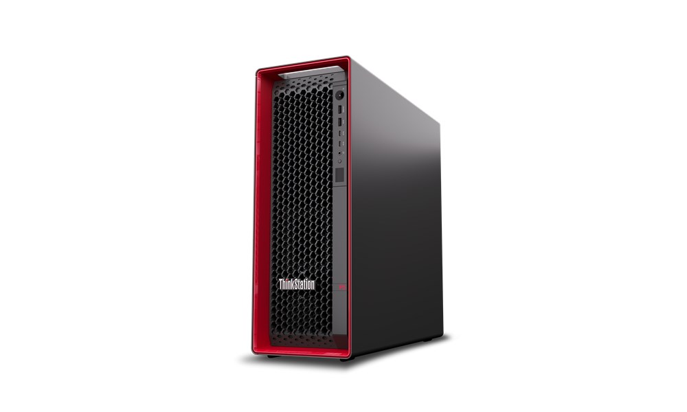 Lenovo ThinkStation P5 Intel Xeon W w3-2435 32 GB DDR5-SDRAM 1 TB SSD Windows 11 Pro for Workstations Tower Workstation Black, Red