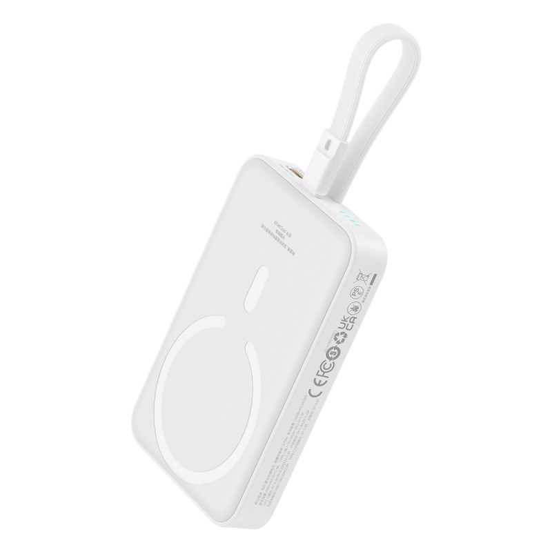 Baseus P10022109223-00 Lithium polymer (LiPo) power bank 10000 mAh Wireless charging White