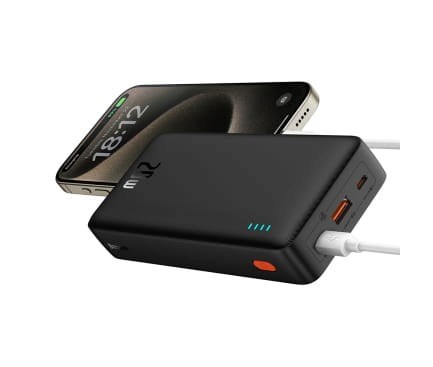 Baseus Airpow Lithium polymer power bank 20000 mAh 20 W Black