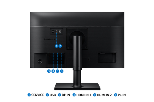 Samsung T45F computer monitor 61 cm (24") 1920 x 1080 pixels Full HD LCD Black