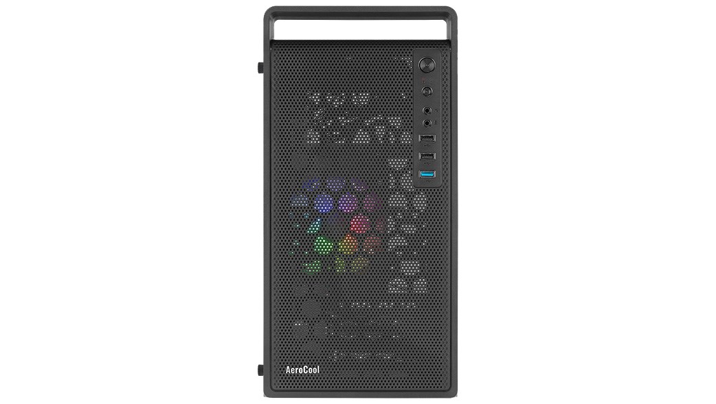 Case Aerocool PGS CS-109-G-BK-v1 FRGB Black