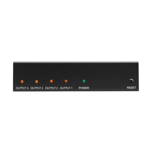 Tripp Lite B118-004-HDR 4-Port HDMI Splitter - 4K @ 60 Hz, 4:4:4, Multi-Resolution Support, HDR, HDCP 2.2, TAA