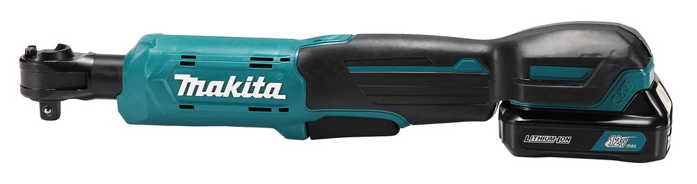 MAKITA RATCHET 12V WR100DSA 47 5Nm 1/4 -3/8  1x2 0Ah