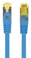 Lanberg PCF6A-10CU-0025-B networking cable Blue 0.25 m Cat6a S/FTP (S-STP)