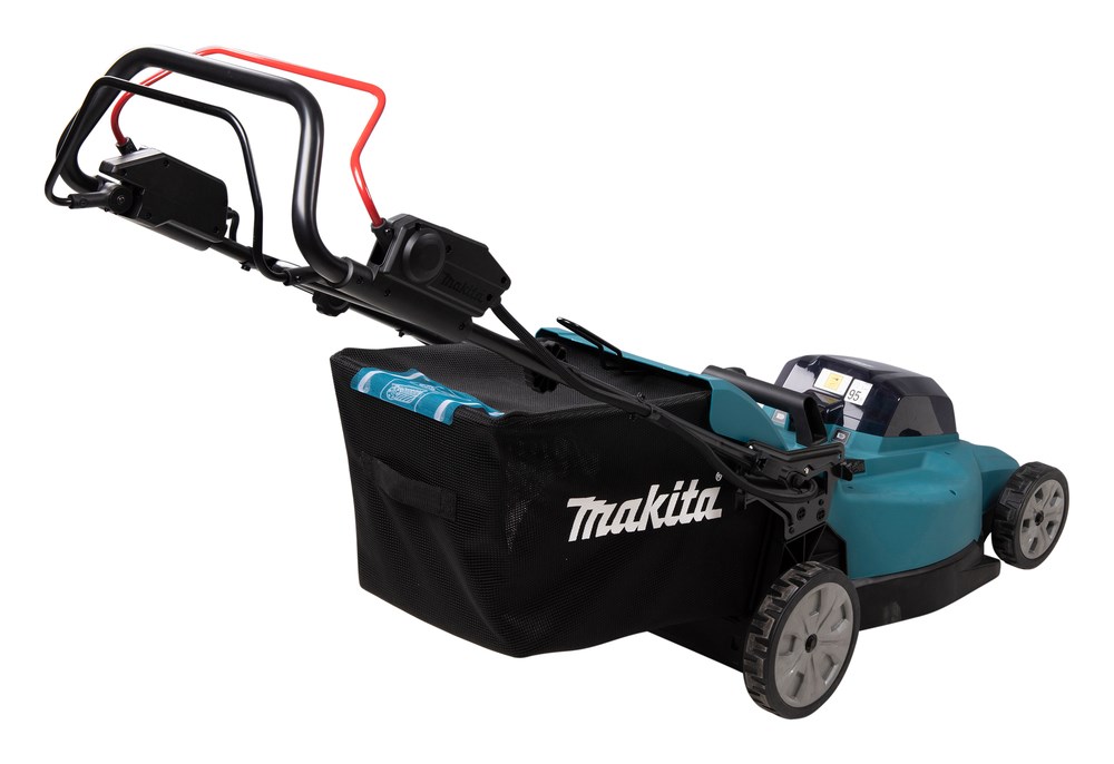 Makita DLM481Z lawn mower Push lawn mower Battery Black  Blue  Metallic
