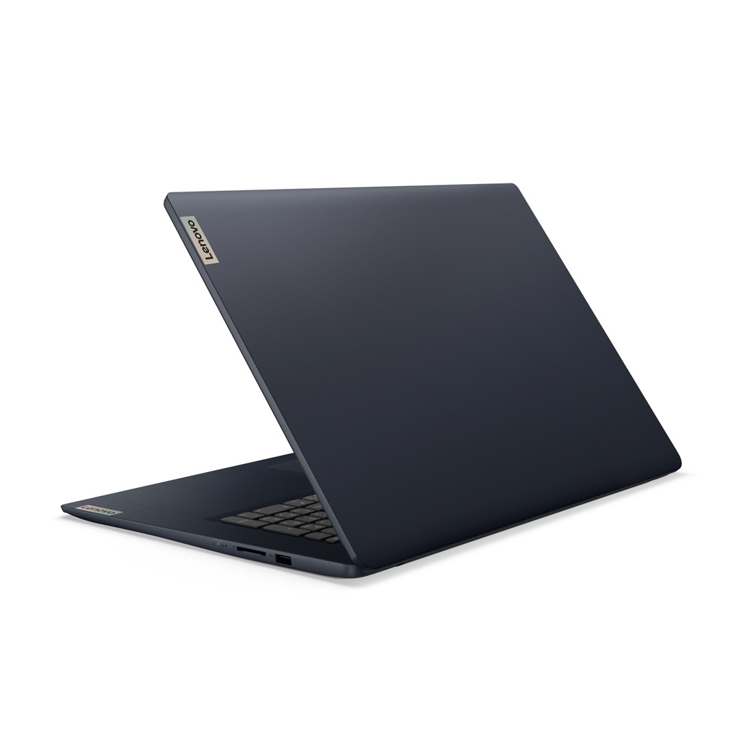 Lenovo IdeaPad 3 17IAU7 Intel® Core™ i5 i5-1235U Laptop 43.9 cm (17.3") Full HD 8 GB DDR4-SDRAM 512 GB SSD Wi-Fi 6 (802.11ax) Windows 11 Home Blue