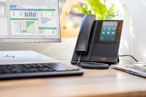 Poly CCX 500 Business Media Phone with Open SIP and PoE-enabled GSA/TAA