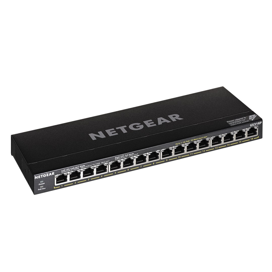 NETGEAR GS316P Unman...
