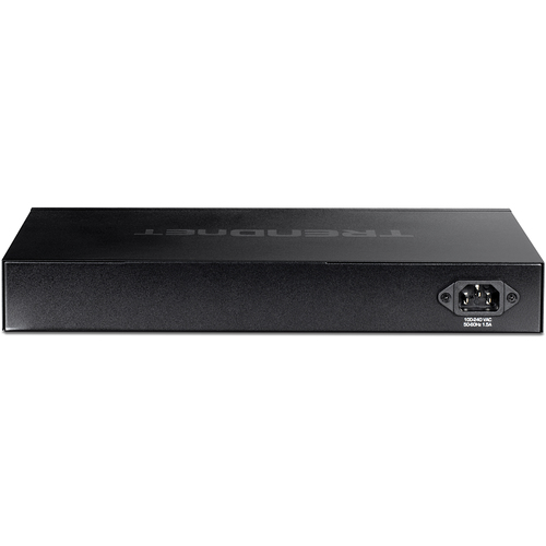 Trendnet TEG-7124WS network switch Managed L2/L3/L4 10G Ethernet (100/1000/10000) 1U Black