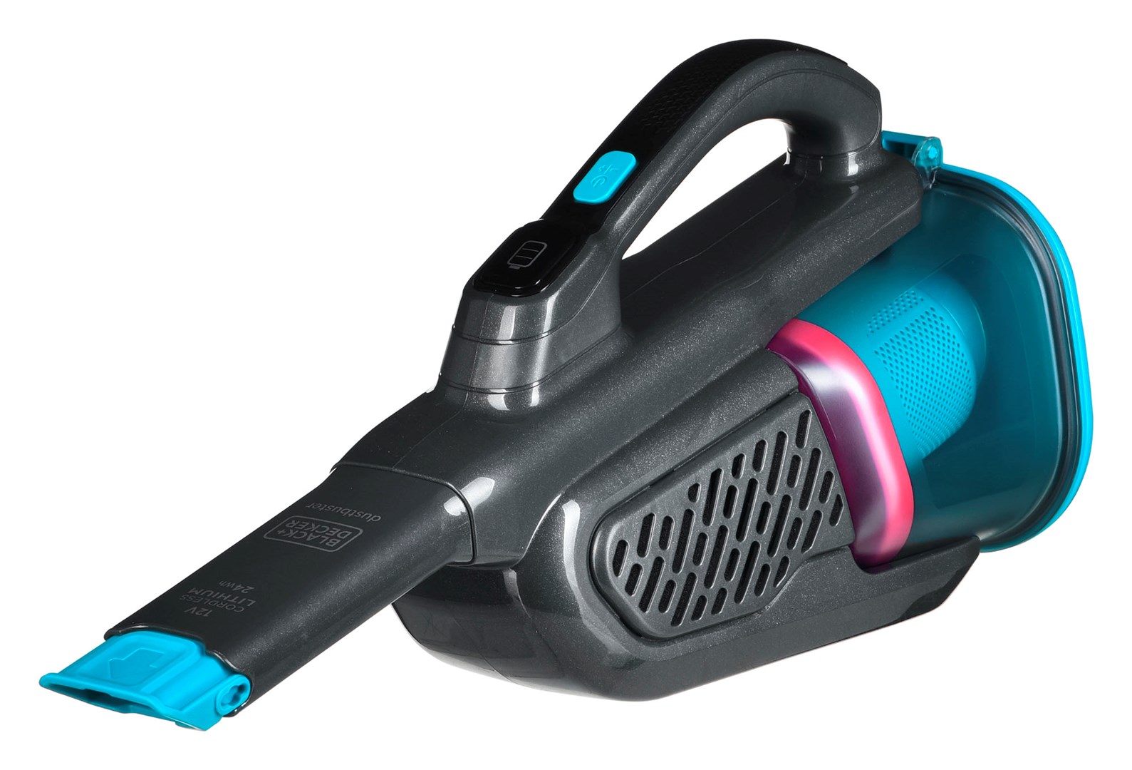 Black & Decker BHHV320J handheld vacuum Blue  Titanium Bagless
