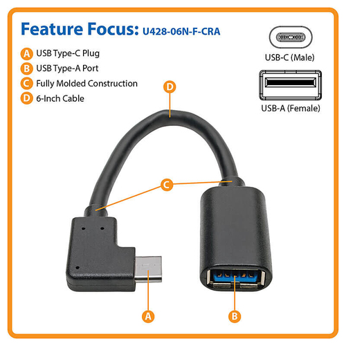 U428-06N-F-CRA - Cables & Adaptors by Eaton