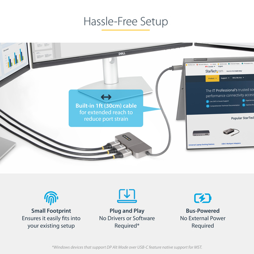 MST14CD123HD - Cables & Adaptors by StarTech.com
