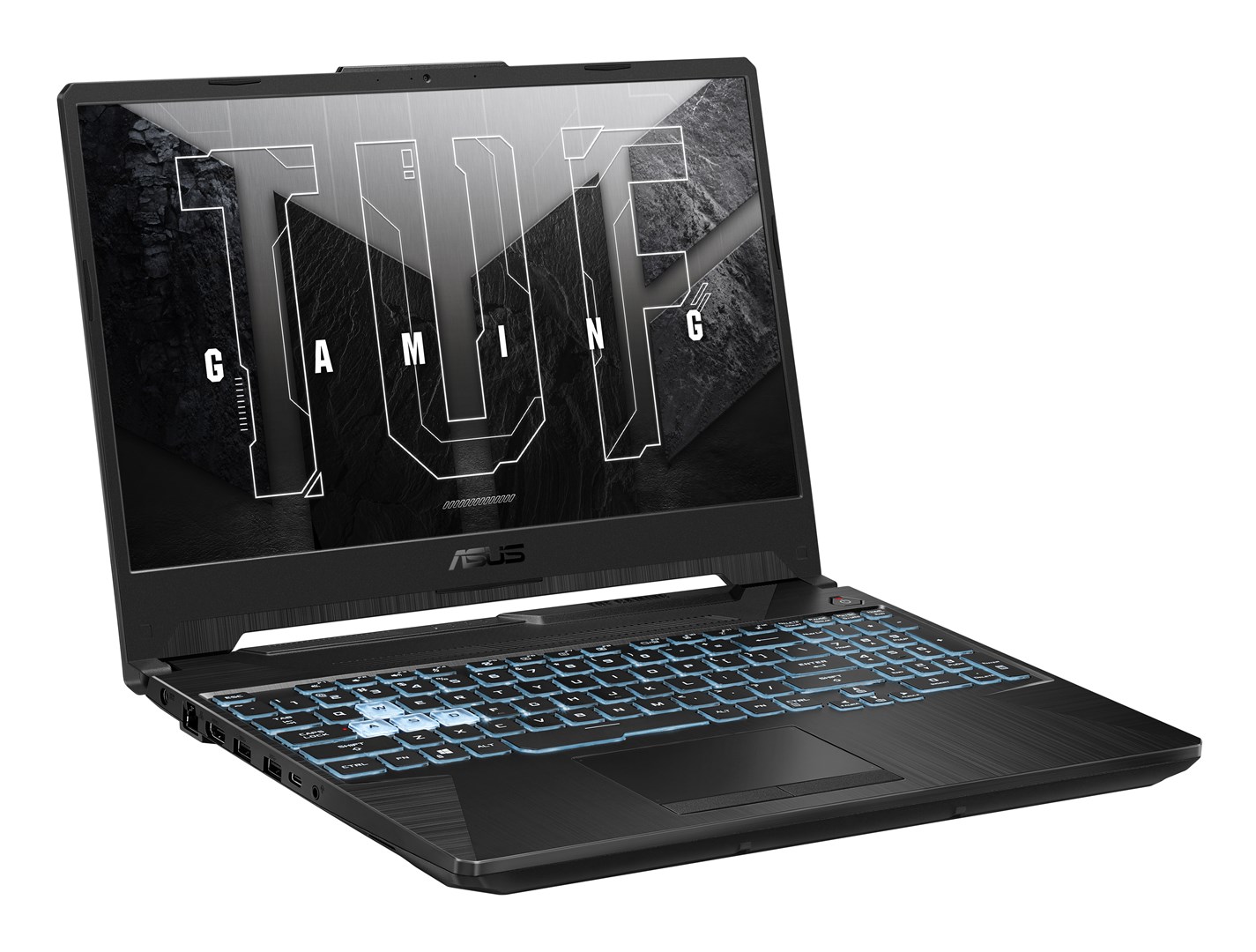 ASUS TUF Gaming A15 FA506NC-HN001W AMD Ryzen™ 5 7535HS Laptop 39.6 cm (15.6") Full HD 16 GB DDR5-SDRAM 512 GB SSD NVIDIA GeForce RTX 3050 Wi-Fi 6 (802.11ax) Windows 11 Home Black