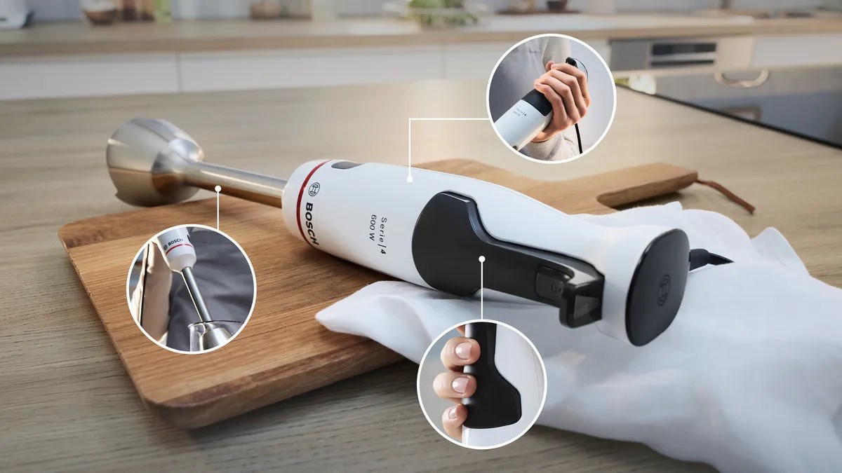 Bosch Serie 4 MSM4W221 blender 0.6 L Immersion blender 600 W White