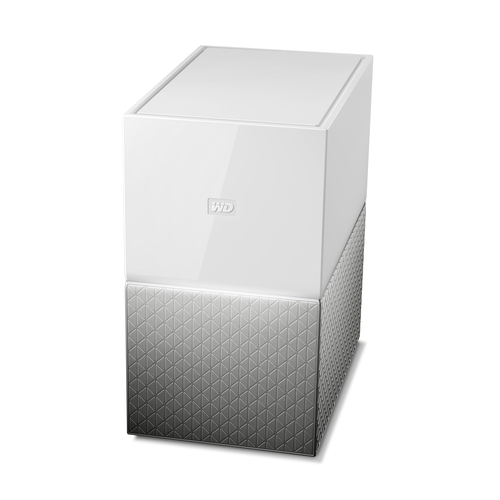 Western Digital My Cloud Home Duo personal cloud storage device 16 TB Ethernet LAN White