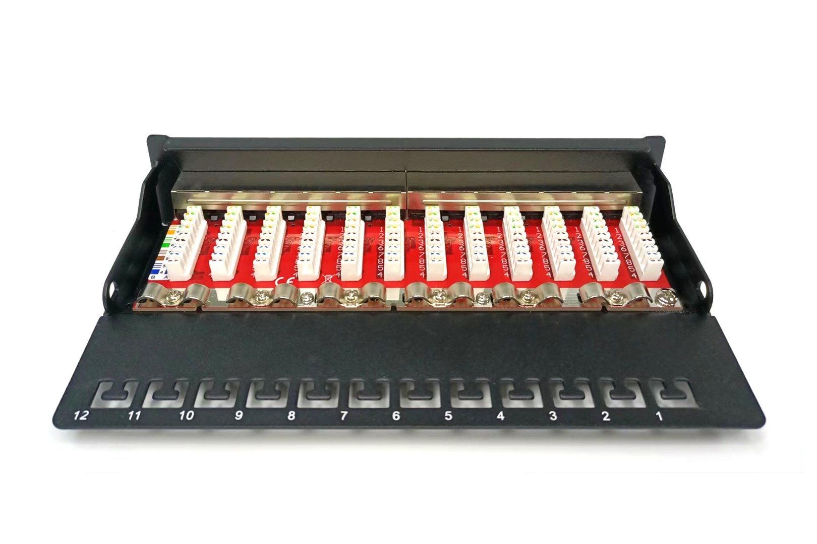 Digitus Desktop CAT 6A, class EA patch panel, shielded, black