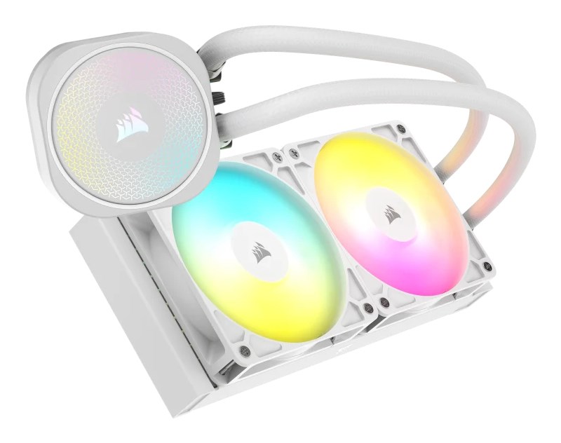 Corsair Nautilus 240 RS ARGB Liquid Processor All-in-one liquid cooler White 1 pc(s)