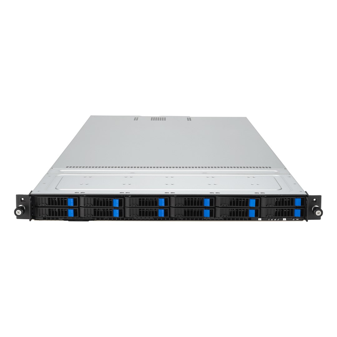 ASUS RS700A-E12-RS12U Socket SP5 Rack (1U) Black, Steel
