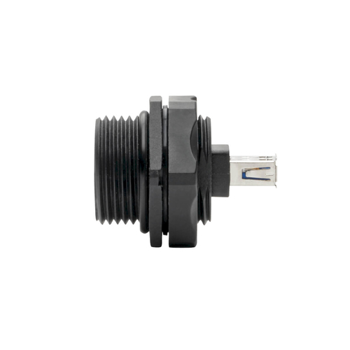 Tripp Lite USB 3.0 Coupler, SuperSpeed, 3.0/3.1, Industrial - USB-A F/F, Shielded, IP67, Dust Cap