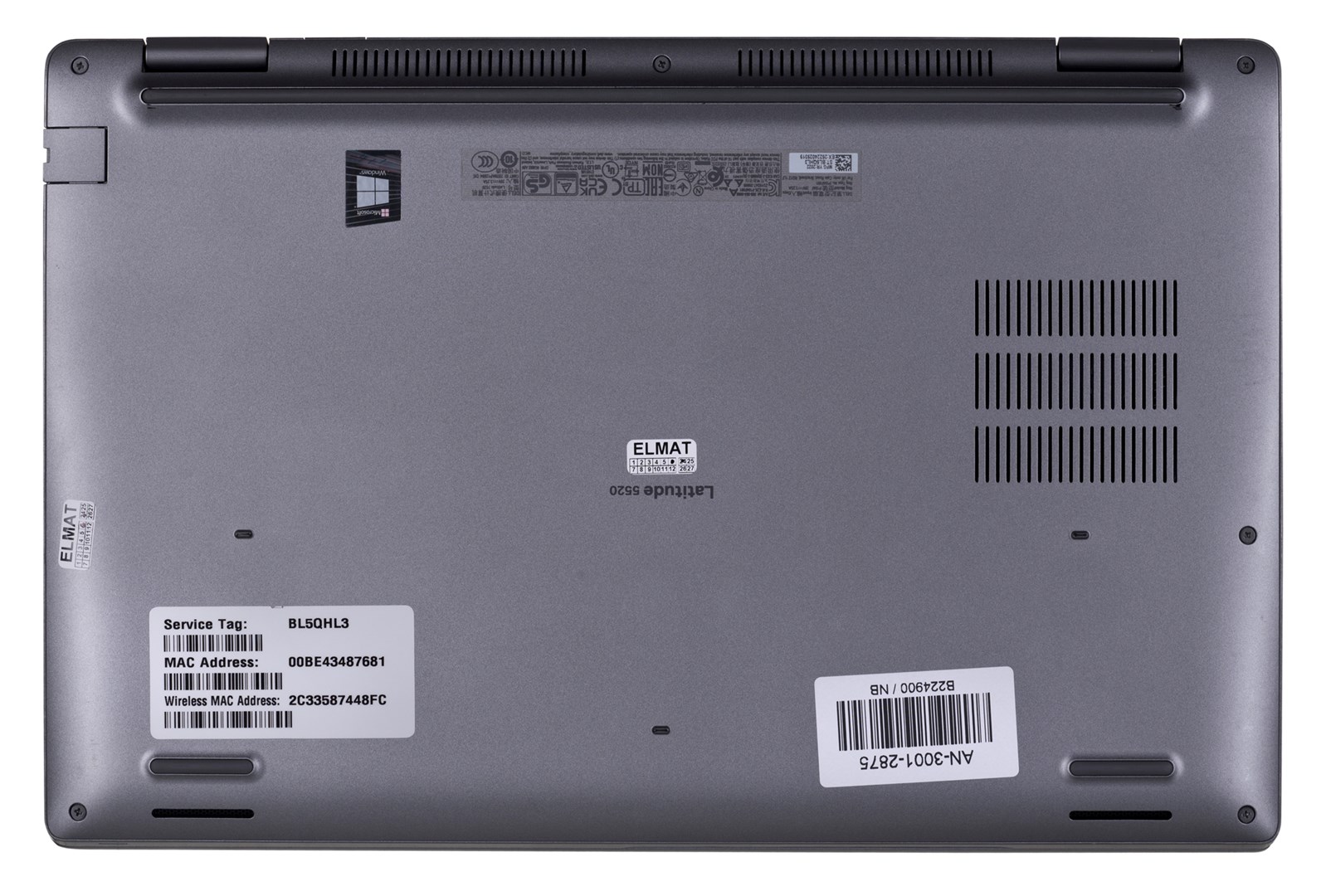 DELL LATITUDE 5520 i5-1145G7 16GB 256SSD 15,6" FHD Win11pro USED