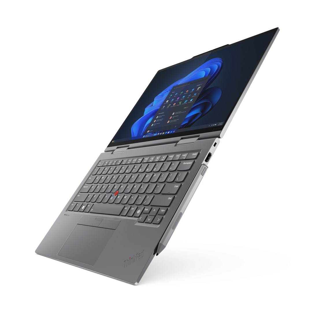 Lenovo ThinkPad X1 2-in-1 Gen 9 Intel Core Ultra 7 155U Hybrid (2-in-1) 35.6 cm (14") Touchscreen WUXGA 16 GB LPDDR5x-SDRAM 1 TB SSD Wi-Fi 6E (802.11ax) Windows 11 Pro English Grey