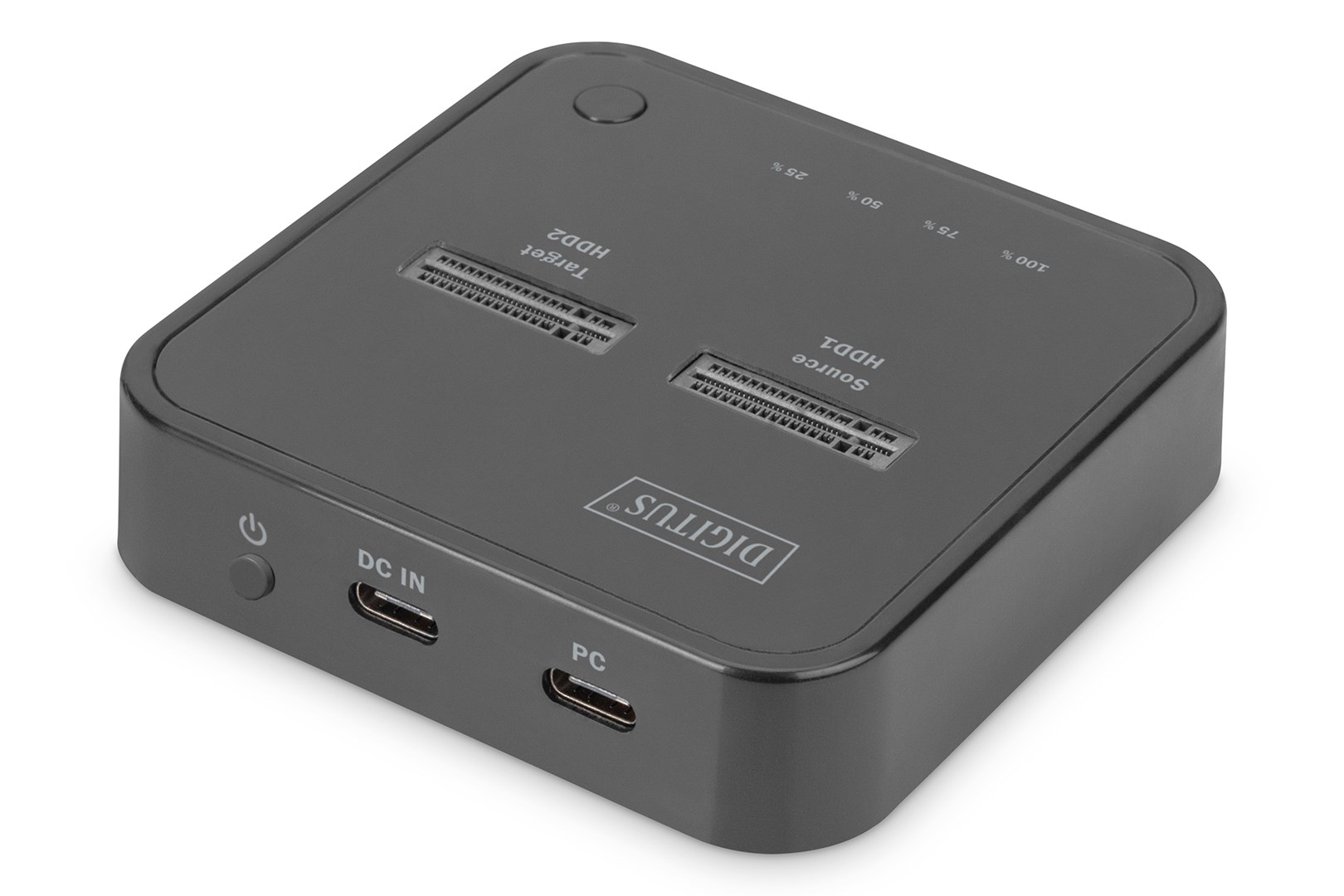 Digitus Dual M.2 NVMe SSD Docking Station with Offline Clone Function, USB-C™