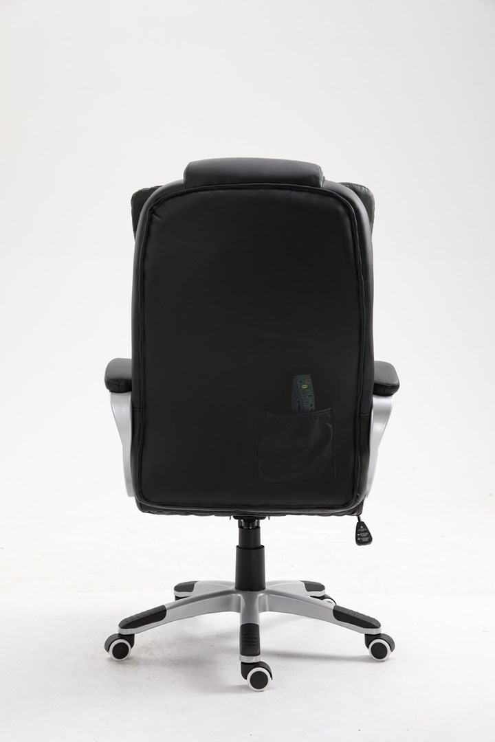 Office chair with massage  heated ACTIVEJET YK7304 black