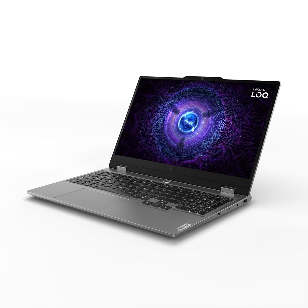 Lenovo LOQ 15IAX9 Intel® Core™ i5 i5-12450HX Laptop 39.6 cm (15.6") Full HD 16 GB DDR5-SDRAM 512 GB SSD NVIDIA GeForce RTX 4060 Wi-Fi 6 (802.11ax) English Grey