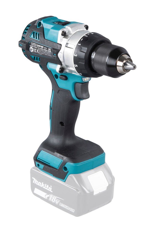 Makita DHP486Z drill 2100 RPM 2.7 kg Black  Blue