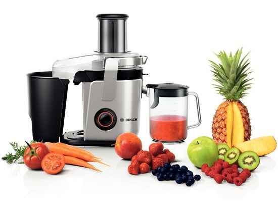 Bosch MES4000 juice maker Juice extractor 1000 W Black, Grey, Stainless steel