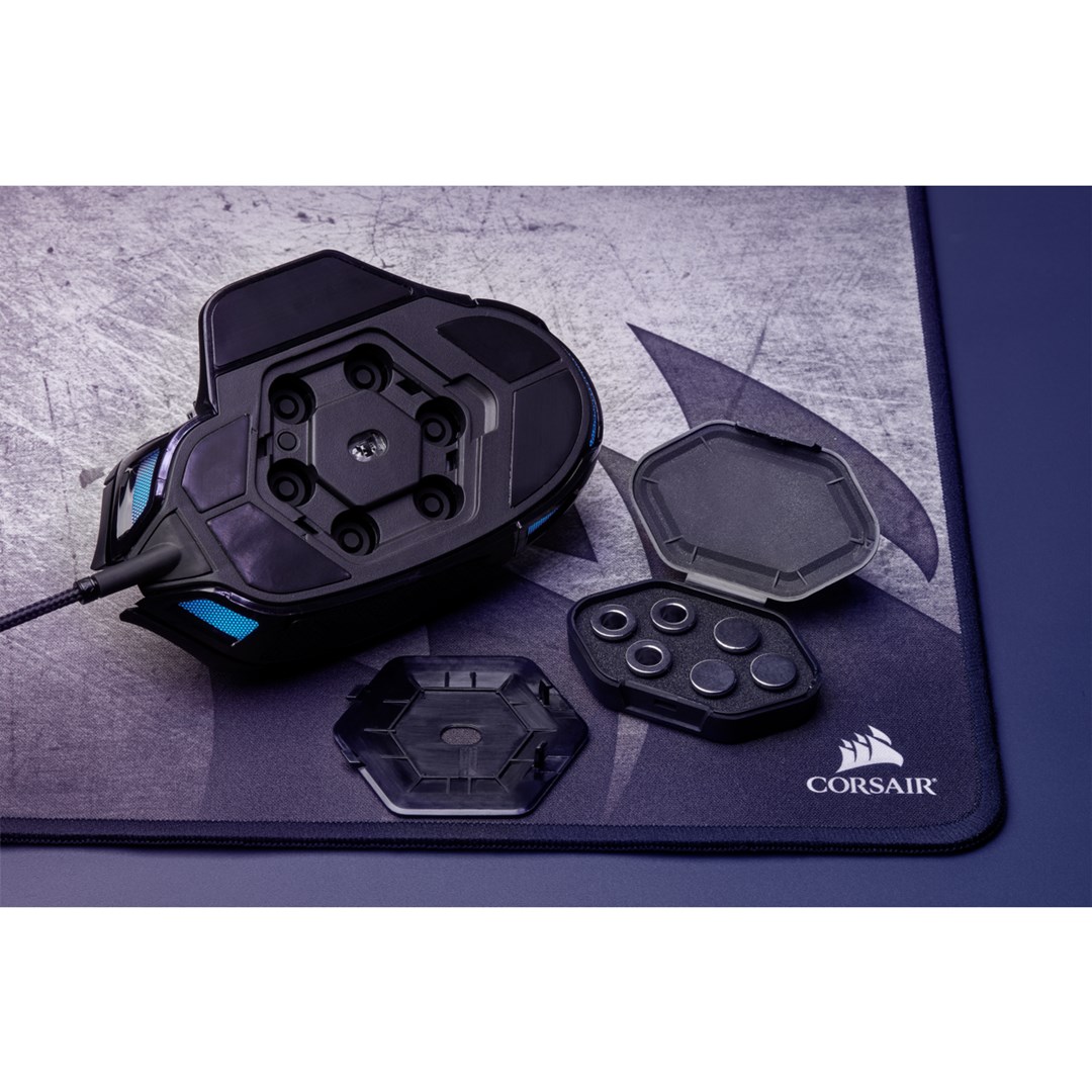 Corsair Nightsword RGB mouse Gaming Right-hand USB Type-A Optical 18000 DPI